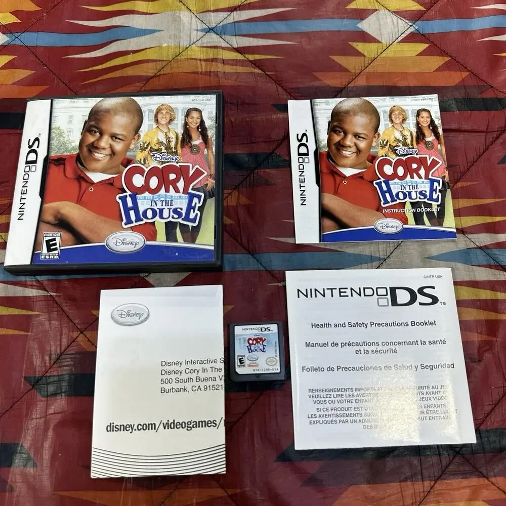 Cory In The House Nintendo Ds Game Complete with Manual Tested Working CIB